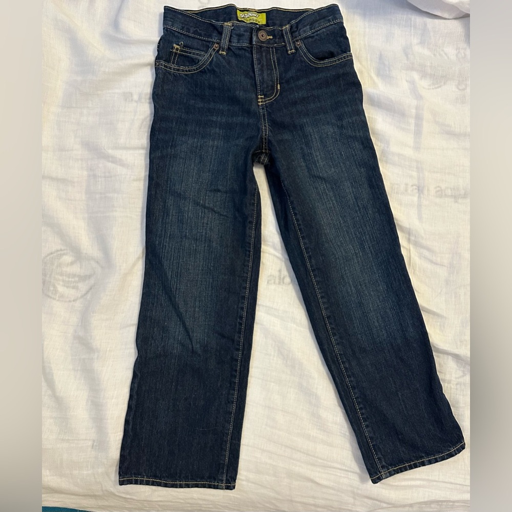 Set of 2 pairs of kids’ Old Navy jeans: Size 8, Never Worn, adjustable waist.